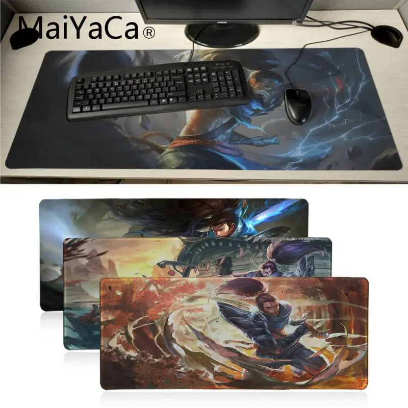 MaiYaCa последний боевой коврик Yasuo для мышки в стиле аниме большая акция России