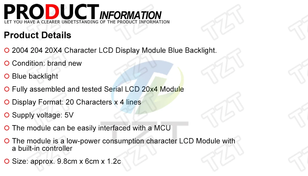 1 шт ЖК-дисплей 2004 + I2C 2004 20x4 2004A синий экран HD44780 характер ЖК-дисплей/w IIC/I2C последовательный Интерфейс модулем адаптера для Arduino модуль