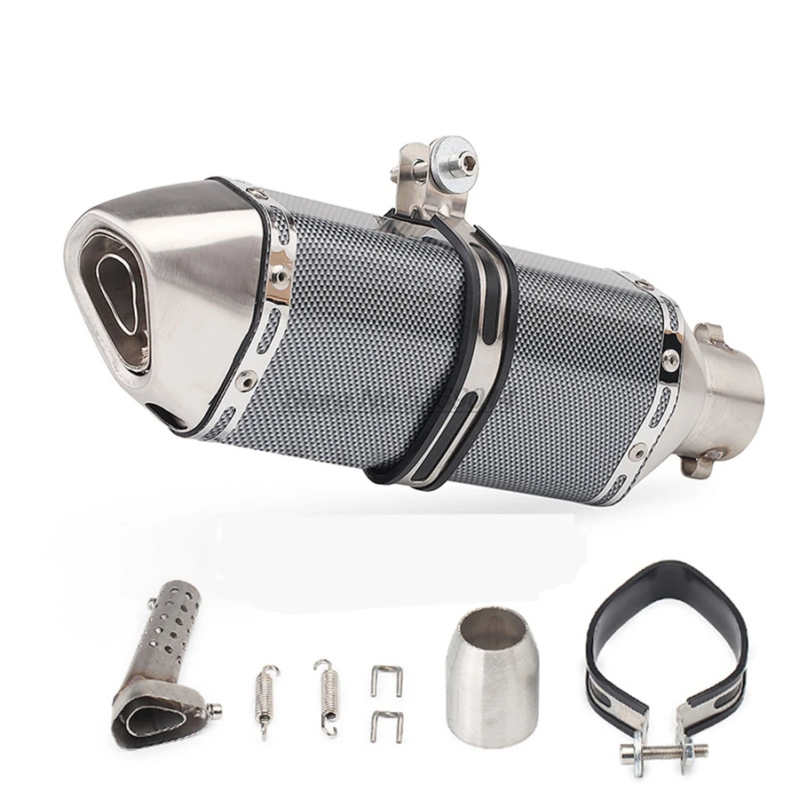 Akrapovic мотоциклетная выхлопная труба мото Escape глушитель дБ убийца для выхлопной трубы 125 Honda Nsr выхлоп Toce Cb750 выхлоп Бенелли - Цвет: 3