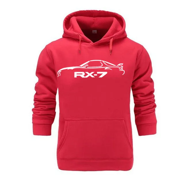 Брендовая одежда Mazda RX7 Вдохновленный автомобиль мужские толстовки высокого качества хлопок мужские