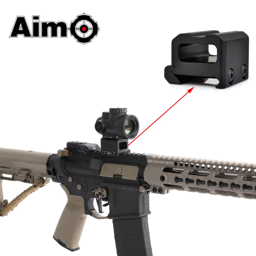 Aim-O страйкбол MRO Full Co-wider Mount Tactical MRO Red Dot Riflescope Base AO1786 Охотничьи аксессуары