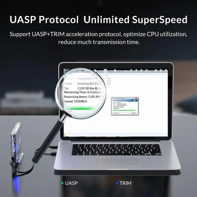 ORICO HDD чехол USB 3,0 Micro B to 2,5 SATA жесткий диск SSD Внешний корпус 5 Гбит/с поддержка 4 ТБ HDD чехол для Windows/Mac/Linux