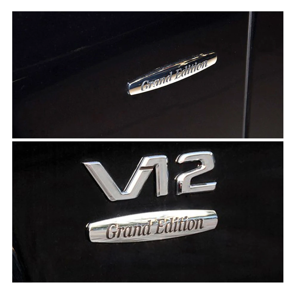 DSYCAR 1 шт. 3D Металлическая Эмблема grand edition для бокового крыла автомобиля заднего