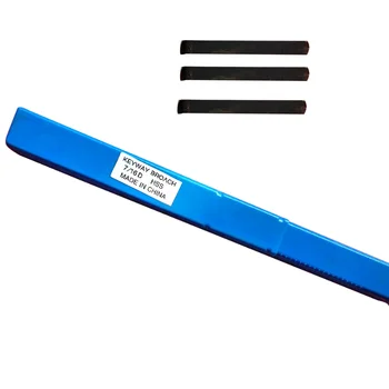 Best 7/16 D Push Type HSS Keyway Broach Inch Size Cutting Tool For CNC Machine