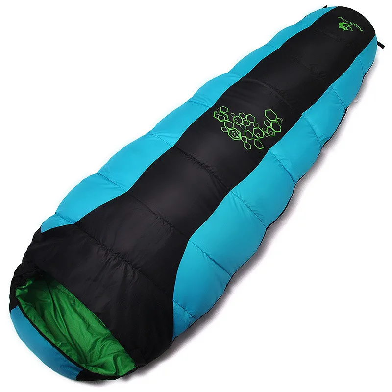 Jungle King CY0901 Thickening Fill Four Holes Cotton Sleeping Bags Fit for Winter Thermal 4 Kinds of Thickness Camping Travel 3