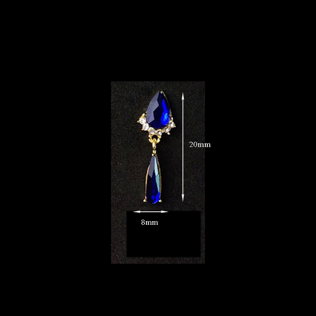 New Design Nail Art Pendants Charms Tassels AB Butterfly Magic Crown Diamonds Luxury Christ Angel Nail Dangle Ornaments 3D