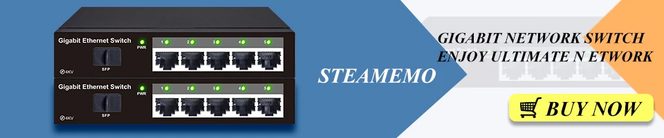 STEAMEMO Active POE Splitter Waterproof 48V POE  10/100M Input To DC Output 12V For IP Camera/Wireless AP/CCTV