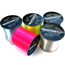 Леска из монофиламента GHOTDA прочная нейлоновая леска для рыбалки