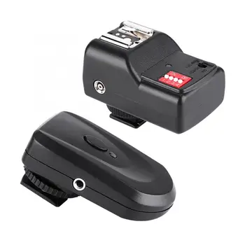 

Wireless Flash Trigger Set with 1 Transmitter + 1 Receiver + 1 Sync Cord 16 Channel 433MHz for Canon for Nikon for Olympus