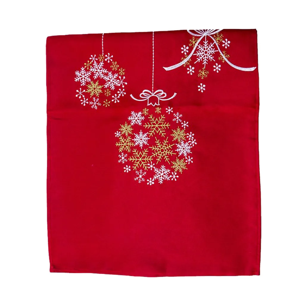 Рождественская скатерть, украшения, Рождественский стол, флаг 40x180 см, Рождественская ткань, мантели, мантели, пара Меса, прямоугольные