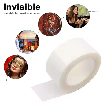 

3 Meters Long Adhesive Hair Wig Glue Tape Roll Strong Adhesive Wig Hair Support Tape Double-Sided Water-Proof Invisible Tape