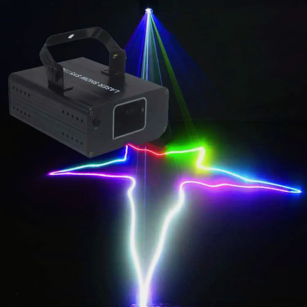 

500mW laser light holiday stage lighting RGB Colorful dj equipment disco Christmas wedding laser projector line effect scanner