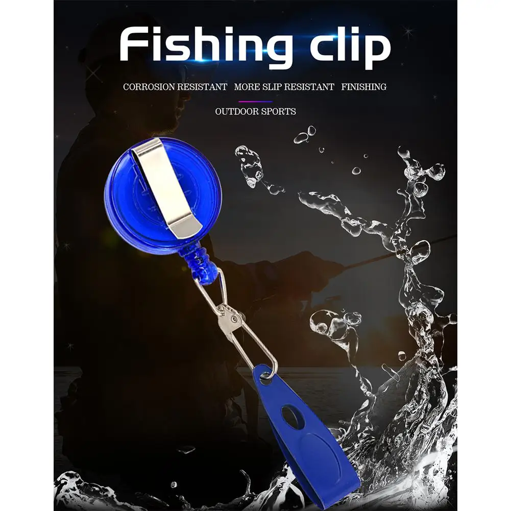 

DEUKIO Fast Fishing Line Clip Stainless Steel Clip Fishing Accessary