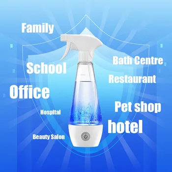 

USB 300ml Acid Water Making Machine Portable Cleaner Spray Bottle Household Cleaning Tool