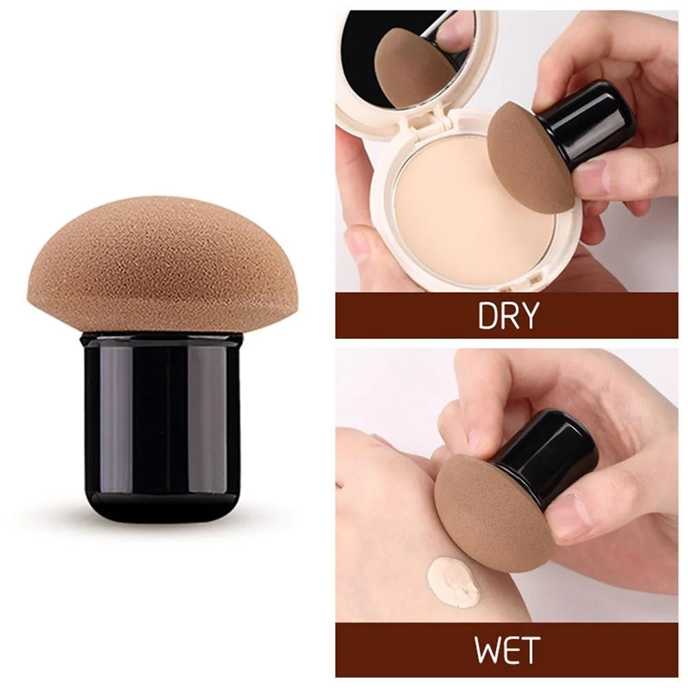 

1pcs Face Makeup Puff Foundation Powder Liquid Cream Sponge Smooth Mushroom Shape Cosmetics Puff Sponge Beauty Tools Gifts