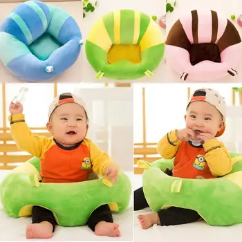 

Comfy Baby Support Seat Soft Car Pillow Cushion Sofa Plush Toys Cotton Learn To Seat Chair Kids Newborn Boys Girls New