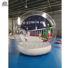 Outsize большой надувной человеческий снежный шар Bounce дом на прокат Австралия