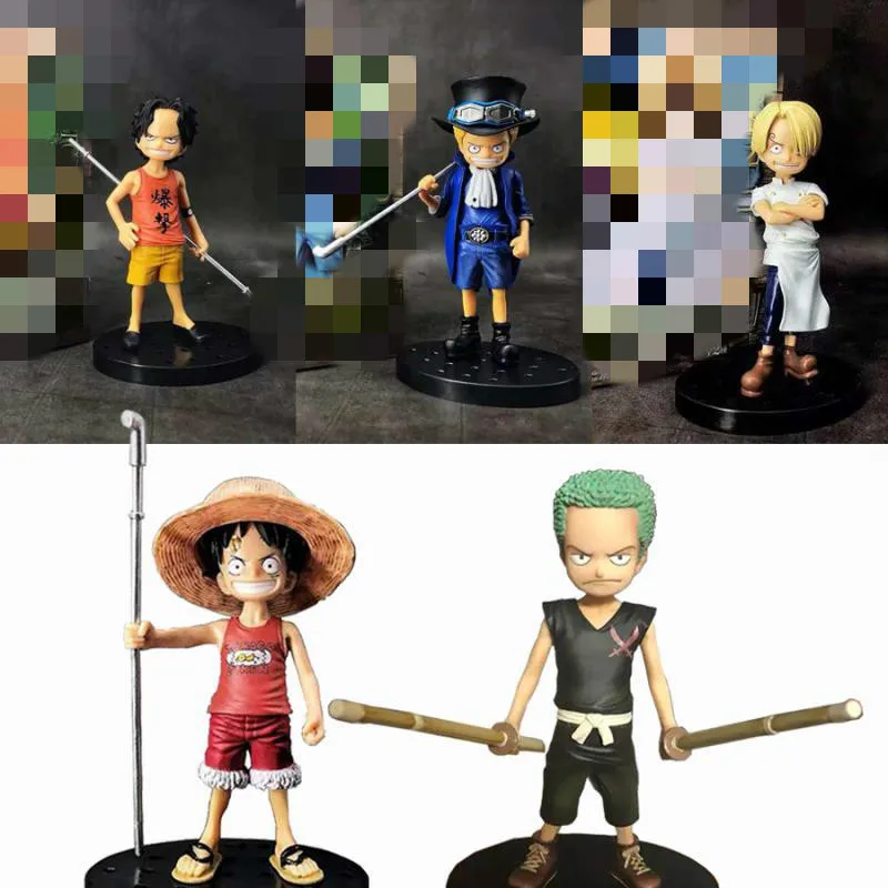 Mykpop One Piece Action Figures Kids Luffy Sanji Zoro Ace Sabo Nami Hancock Pvc 12 14cm Amine Fans Collection Sc Action Figures Aliexpress