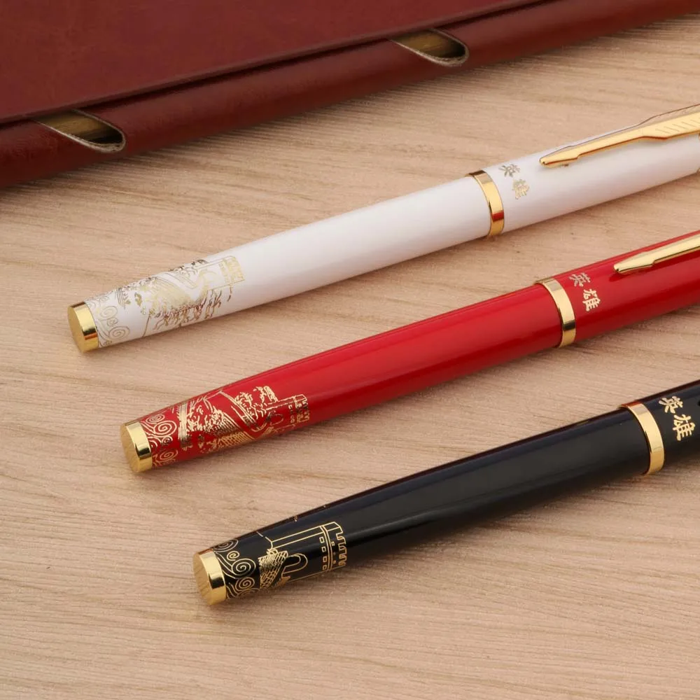 Chinese Ceramic The Great Wall Fountain Pen Gold Nib Medium fountain pen