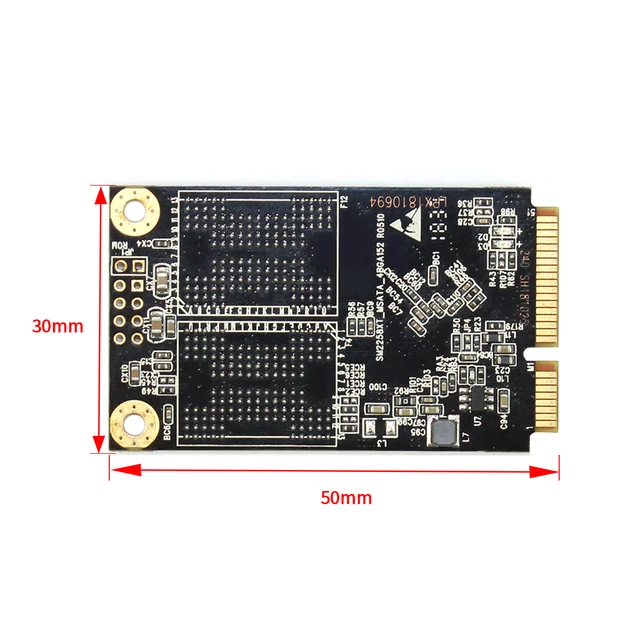  KingSpec Mini pcie Half mSATA ssd 512GB SATA III Solid State  Drive Hard Drive HDD : Electronics