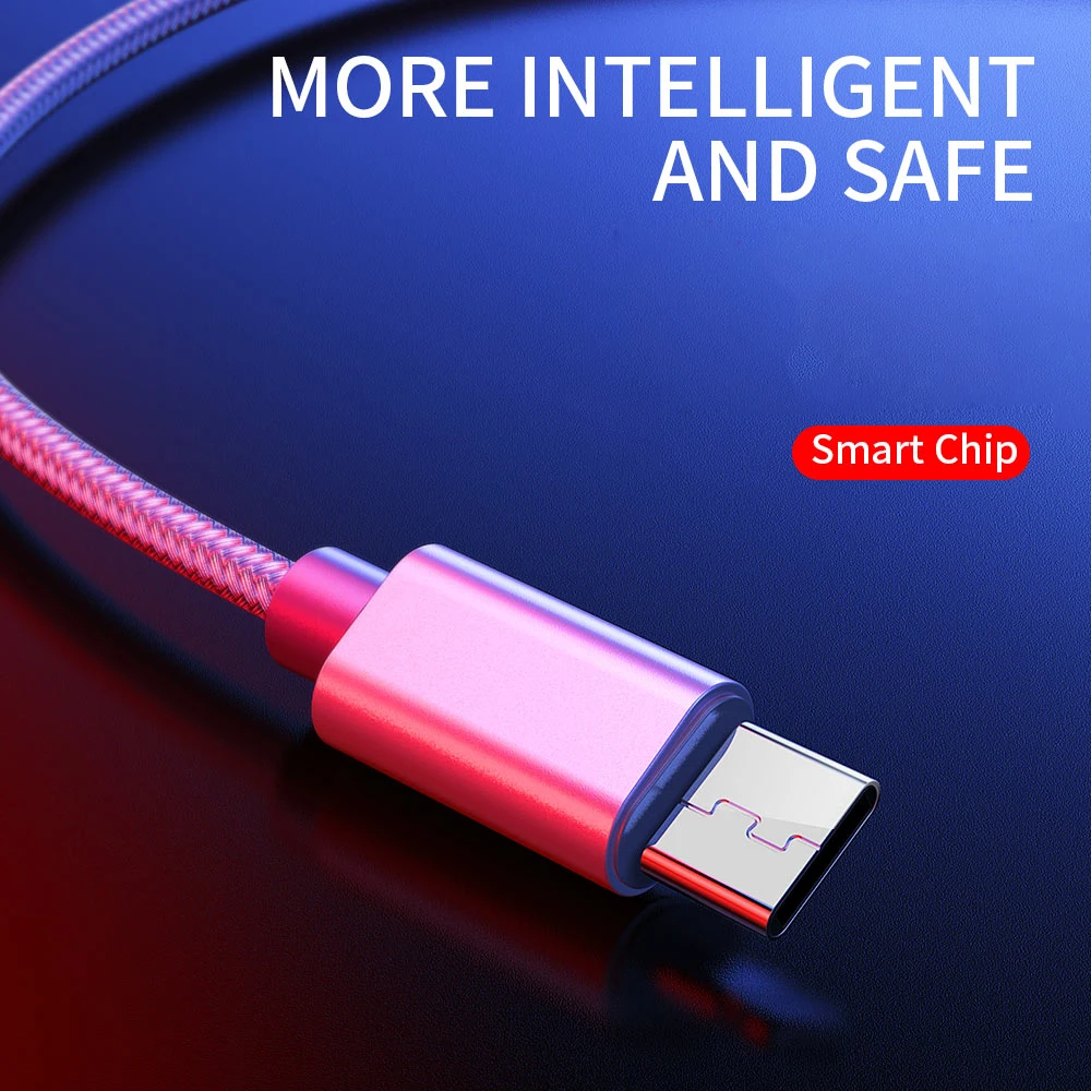 Usb-кабель type C YKZ USB-C кабель для быстрой зарядки для samsung S10 type-C провод для зарядки мобильного телефона для Xiaomi huawei Oneplus