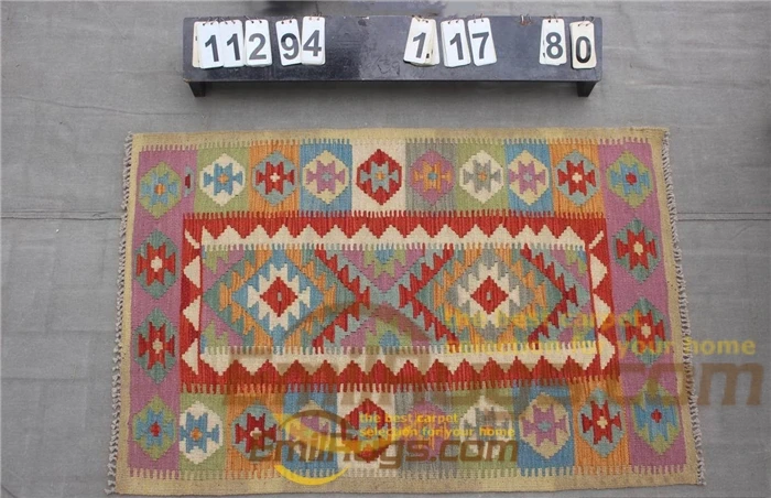 kilim carpet wool Wool Woven Big For Living Room Geometric Bohemian Wool Knitting
