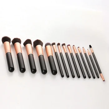 

14pcs Makeup Brushes Set For Foundation Powder Blusher Lip Eyebrow Eyeshadow Eyeliner Eyelashes Soft Dense Brush Cosmetic Tools