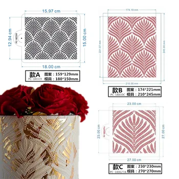 

Sugarcraft Cake Stencil Flower and leaf cake decorating tools wedding cake decoration fondant cake mold
