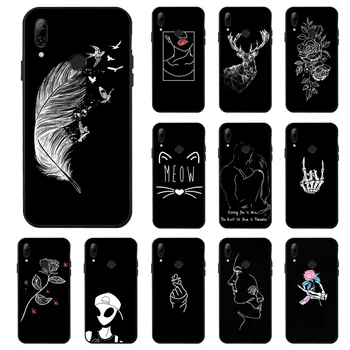 

DIY Painted Case For Huawei P Smart Plus 2019 2018 Z Case Silicon Soft TPU Case Huawei Nva 5T 3i 3 2i 5i Pro 4 5 Y5 Y3 II Covers