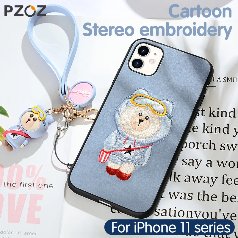 Защитный чехол PZOZ для Apple iPhone 11 Pro Max силиконовый с изображением героев