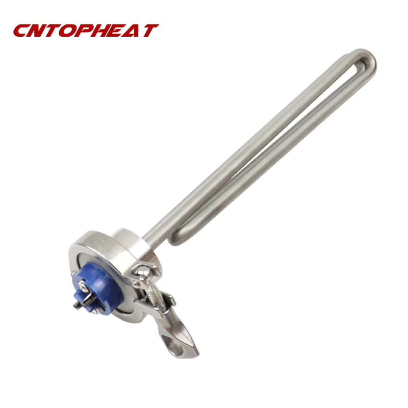 

1.5"Tri Clamp(OD50.5mm) Heater 220v 3.5kw Electrical Water Heating Element for Brewing/Distilling