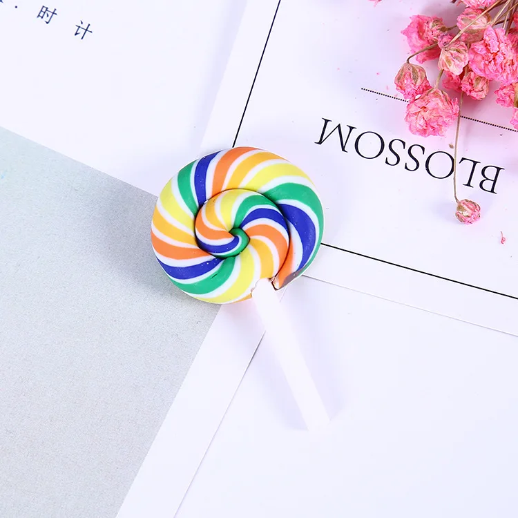 Леденец Fimo для поставки слаймов, аксессуары, сделай сам, декор для слизи, пушистая шпатлевка, полимерная глина, амулеты, набор для моделирования слизи, игрушки для песка