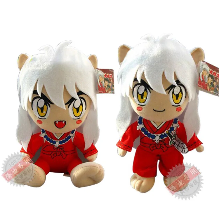 Японское аниме Inuyasha Sesshoumaru Косплей Kawaii куклы плюшевые мягкие игрушки для сидения