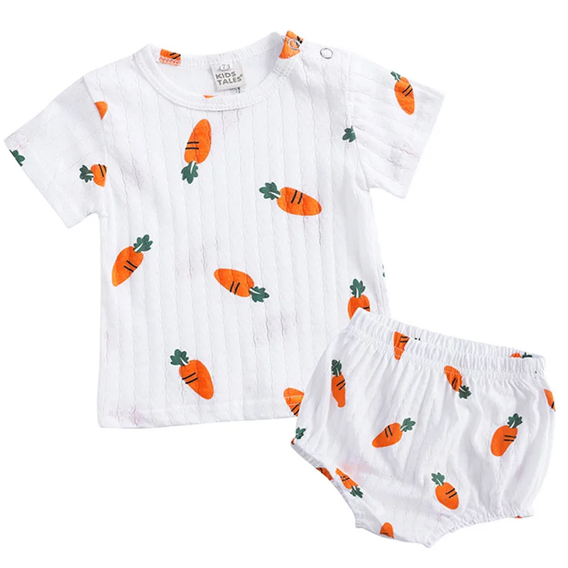 Cute Baby Boy Summer Clothes Baby Tshirt Pant Set Set Suit Baby