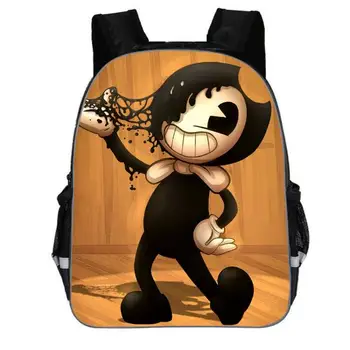 

Hot Sale School Bags Bendy and The Ink Machine For Kids Boy Girls Cartoon Game Children School Backpacks Kindergarten Baby Bags