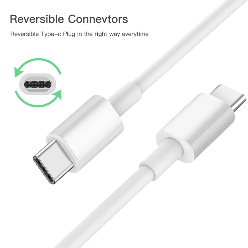 Кабель 3а с разъемом «Папа-папа» Usb C на usb-c Pd для быстрой зарядки для samsung S9 huawei Xiaomi Macbook Usb 3,1 кабель для синхронизации данных и зарядки