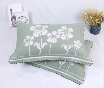 

Fashionable simple pillowcase multi-color and soft sweat absorbent pillowcase small fresh student single pillowcase