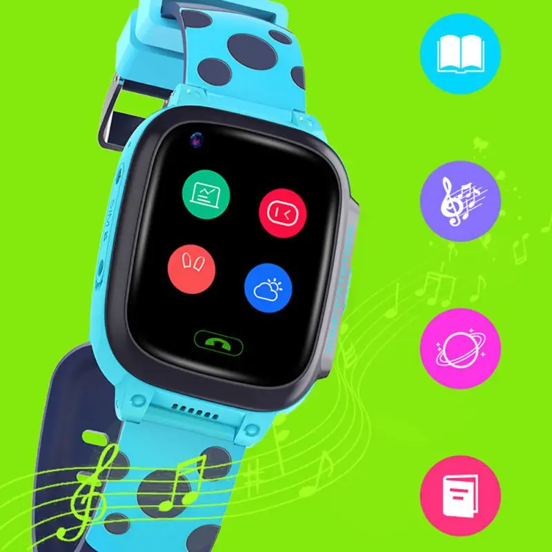 Kids Smart Watch Video Call GPS LBS Tracker Phone 4G Children Wrist Watch Smartwatch Girls Boys Birthday Gifts