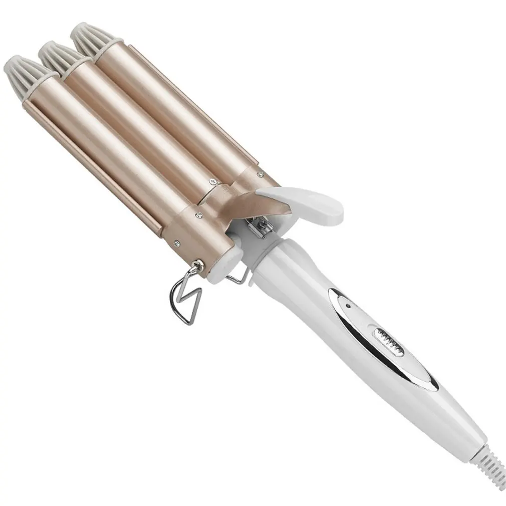 

3-stick hair roll head 3-tube egg roll hair stick Water ripple large curling iron Hair curler hair curler