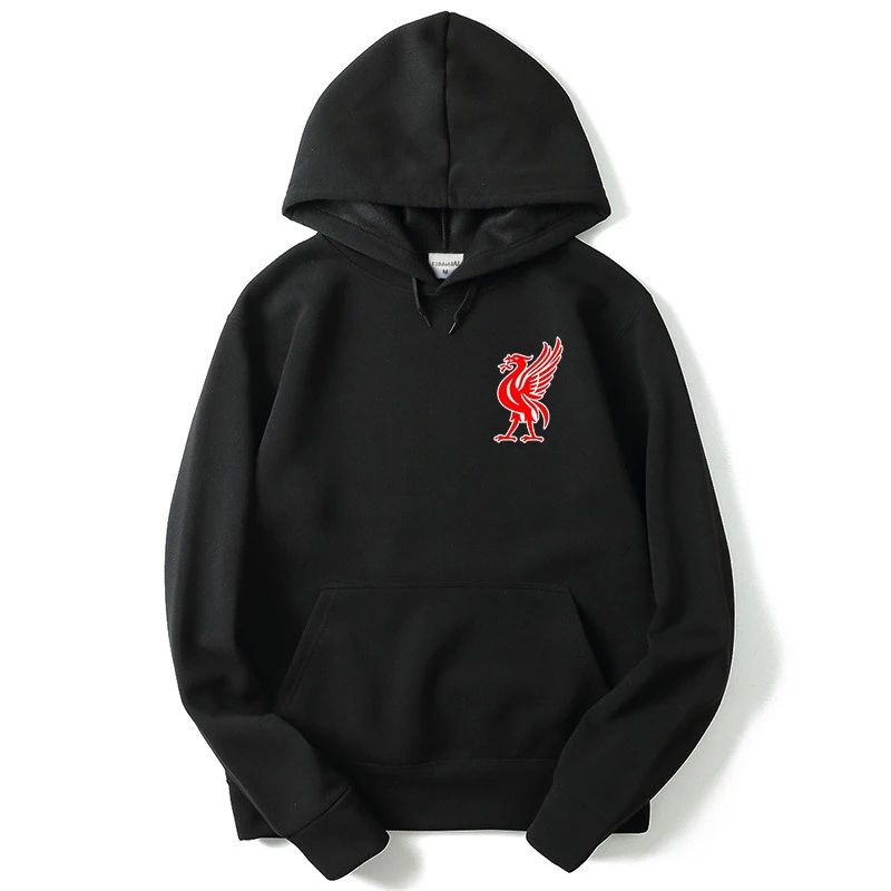 Mo Salah You'll Never Walk Alone Never Give Up Liverpool толстовка с капюшоном, толстовка с капюшоном, финальная Лига чемпионов, толстовки с капюшоном - Цвет: Black