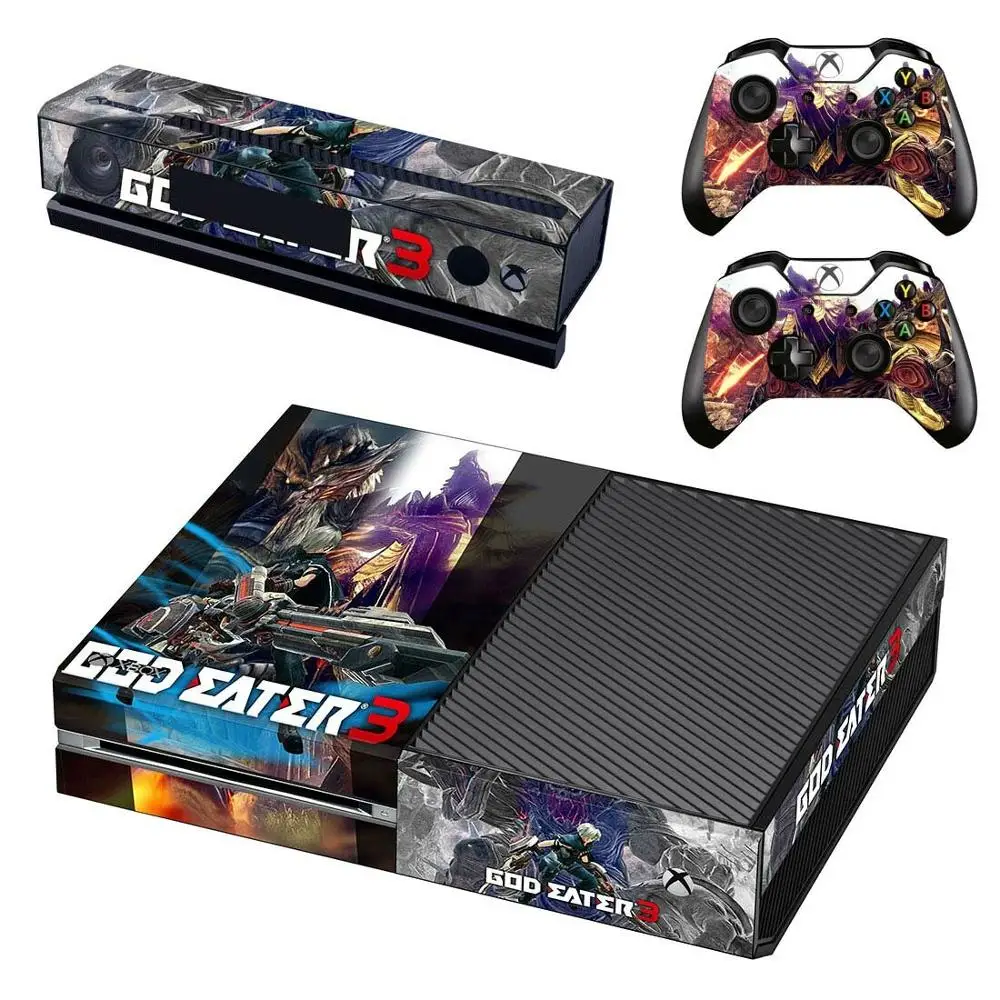 God Eater стикер s для xbox one виниловые наклейки для кожи Стикеры Adesivo для xbox one консоль Kinect два контроллера шкуры - Цвет: GSTM1684
