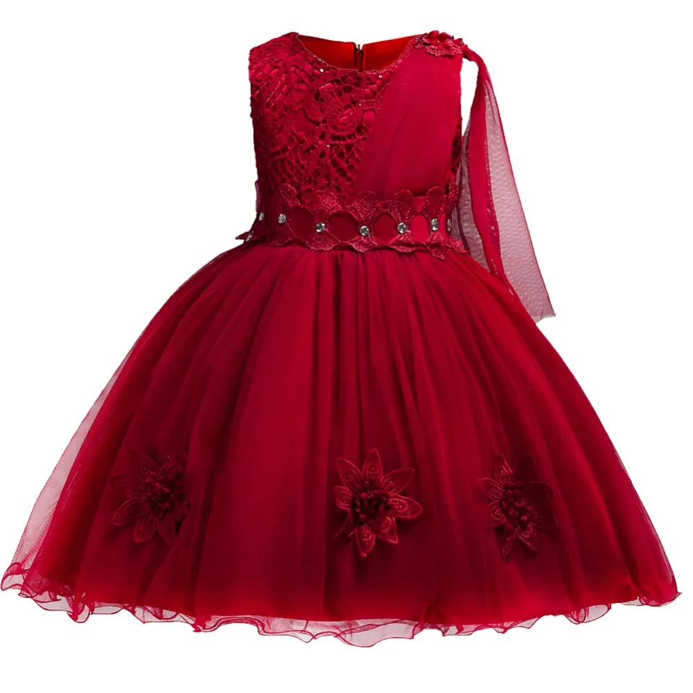 Одежда для детей; Платья с цветочным рисунком для девочек; Балетные платья принцессы без рукавов для маленьких девочек 3-12 лет; Одежда для девочек