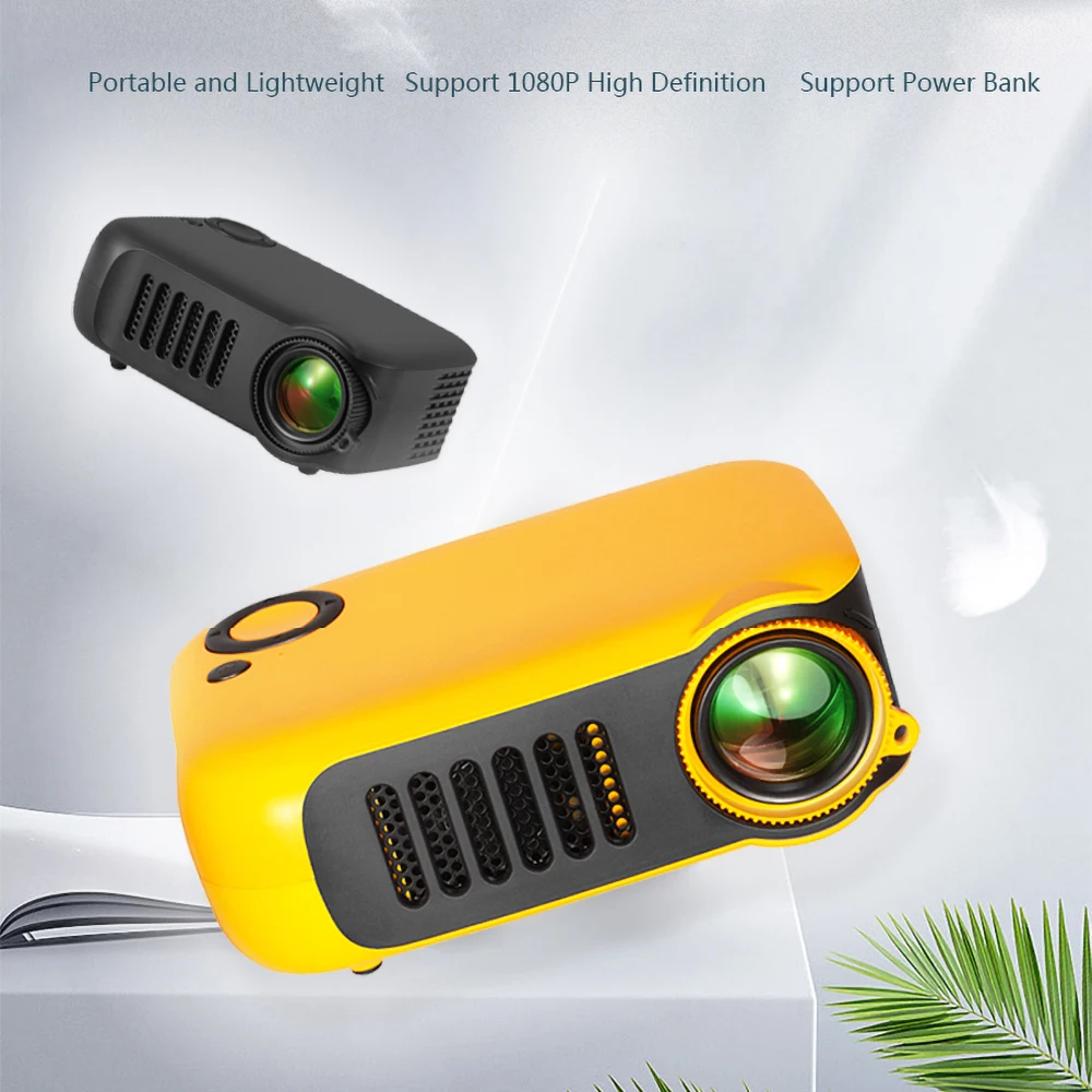 A2000 mini projetor 800 lumens 1080p lcd 50,000 horas de vida da lâmpada de cinema em casa projetor vídeo portátil-1