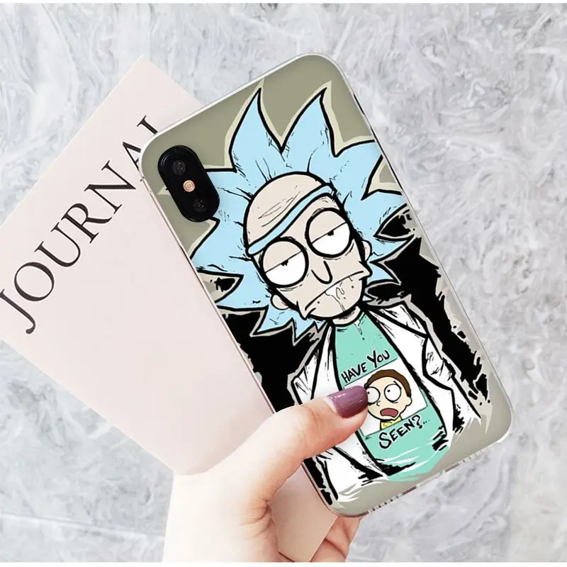 Cartoon Rick and Morty