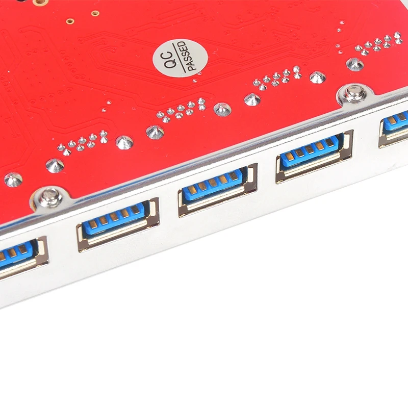 Pci-Express 5 портов USB3.0 Внешний+ 2 порта USB3.0 Настольный USB3.0 плата расширения