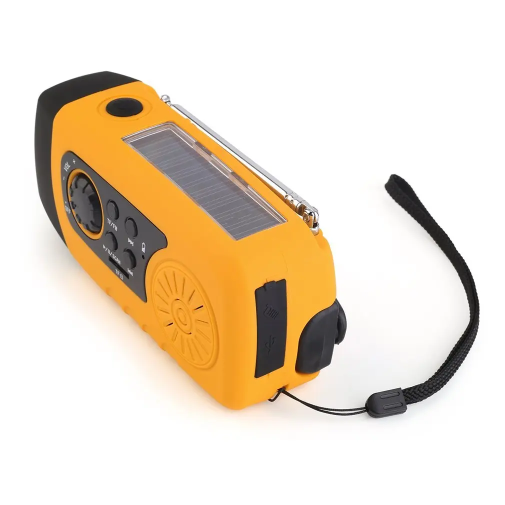 Portable Outdoor New Multi-functional Rechargeable MP3 Audio Music Player FM Radio Flashlight Loudspeaker Drop Shipping Sale