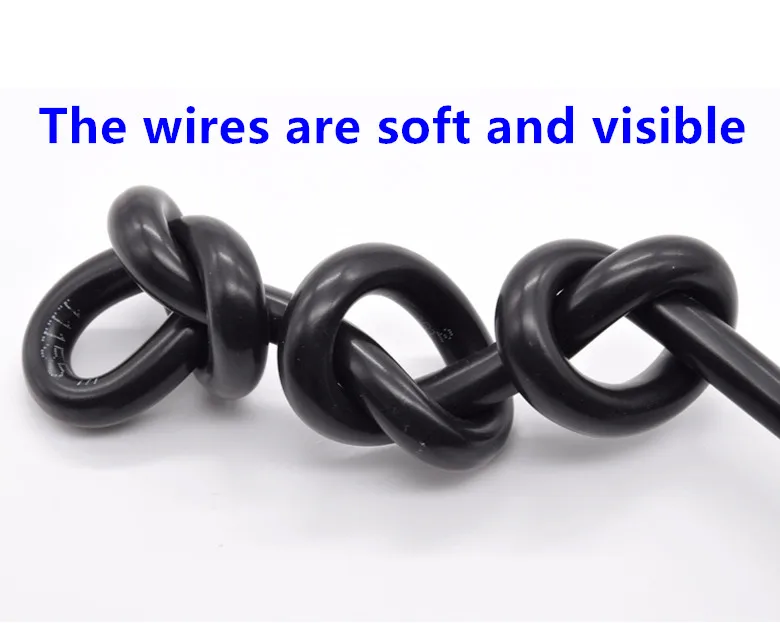 do PVC, fio revestido macio do poder,