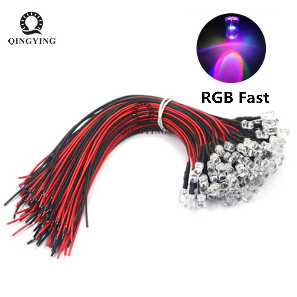 50 Pezzi LED Flash Per Auto 50 LED Lampeggianti Rossi 5mm - Pre - Foto 7