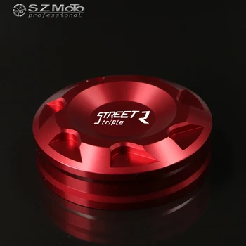 

For TRIUMPH 675 STREET TRIPLE R STREETTRIPLE Motorcycle Front Brake Master Cylinder Fluid Reservoir Cover 2009-2014 2013 2012