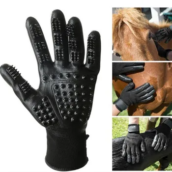 

1Pair Pet Soft Silicone Dog Pet brush Glove Grooming Brush Pet Grooming Glove Cat Bath Cat cleaning Supplies Pet Glove Cat combs